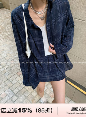 Chill轻松感衬衫半身裙裤套装