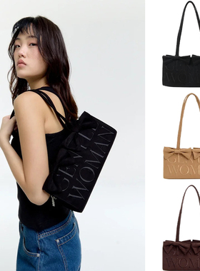 泰国GENTLE WOMAN新款小众蝴蝶包鹿皮绒刺绣单肩时尚英伦风小方包