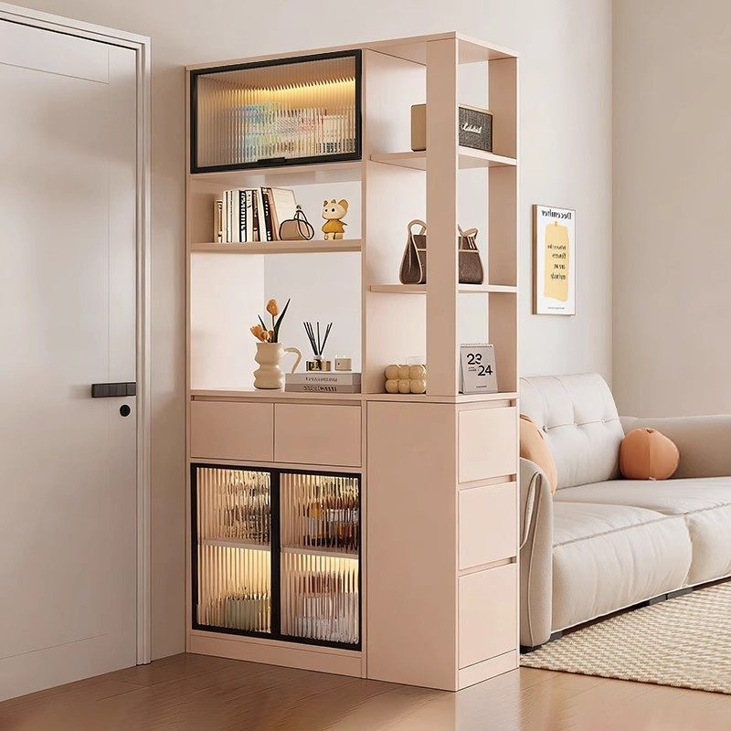 入户玄关柜正对门一体鞋柜客厅2025新款屏风隔断柜子储物沙发边柜