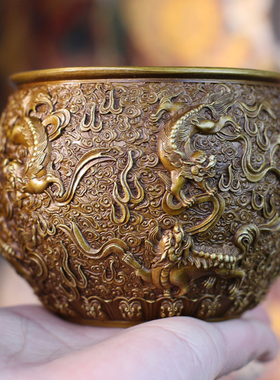 佛香天逸聚宝盆摆件中式客厅