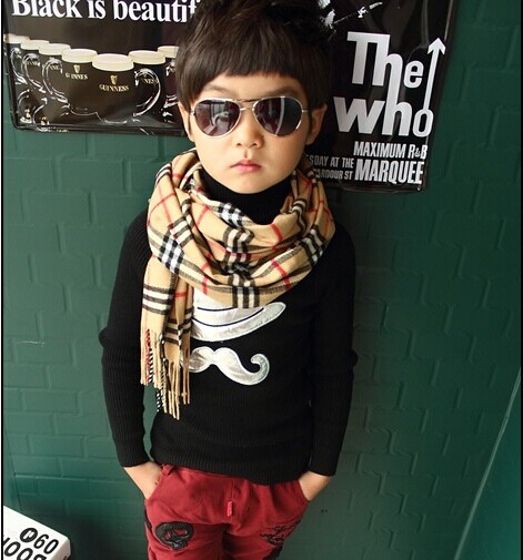Foulard enfant en cachemire - Ref 2136277 Image 2