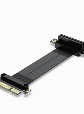 全速台式 网卡阵列卡 PCI-E 3.0 x4延长线 pcie转接线 4X 64P EMI