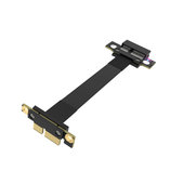 转接线立式 PCI 90度 网卡声卡小插槽 E3.0 PCIEx1延长线1X接口