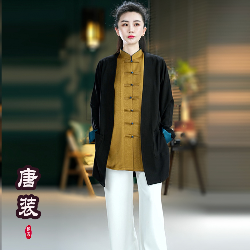 丝滑木兰锦柔顺垂坠细腻太极服