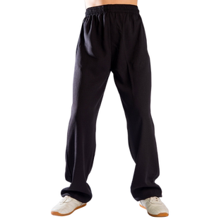 陈英太极拳裤子春秋冬季男女横弹棉麻武术练功灯笼裤加绒厚款