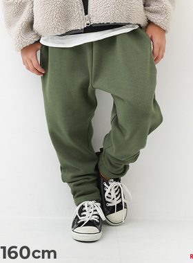 Chookids日本代购devirock 2025秋冬 童装 基础款百搭加绒哈伦裤