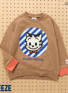 Chookids日本代购 BREEZE 2025秋 OSAMU GOODS原田治合作款卫衣