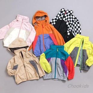 防水防风薄冲锋衣风衣外套 Chookids日本代购 BREEZE 2025春 童装