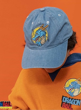 Chookids日本代购 BREEZE 2026春 童装 龙珠联名刺绣牛仔棒球帽