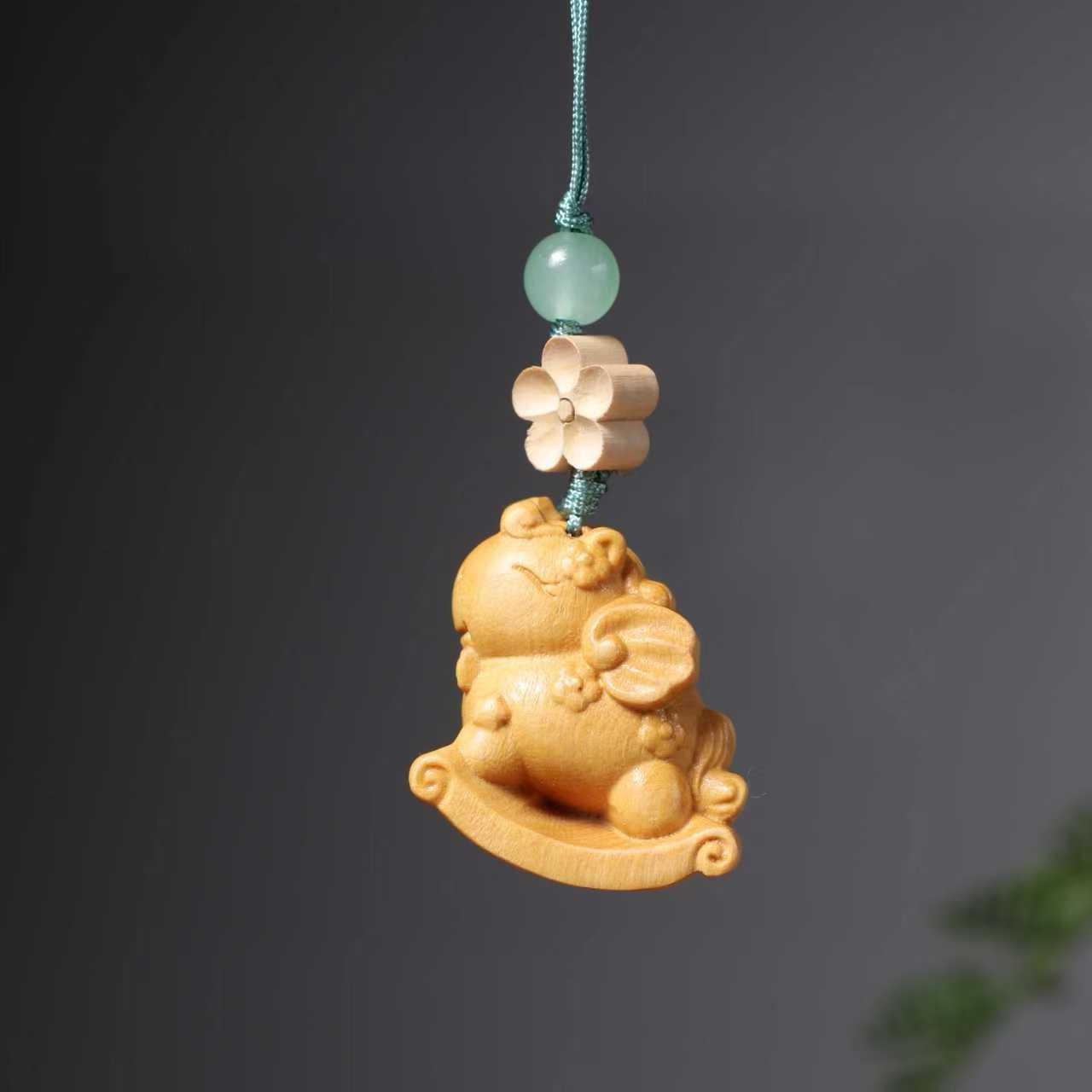 卡通版马上有钱花吊坠