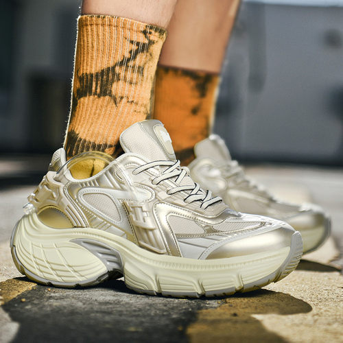 巴黎增高鞋百搭潮流厚底老爹鞋