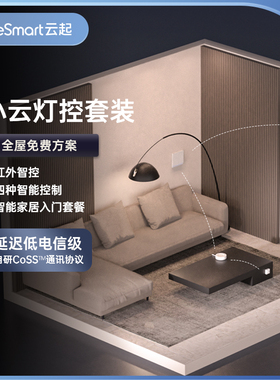 智能开关灯控系统套餐无线双控远程控制语音homekit小云系列