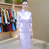 改良中式 新款 国风立领刺绣旗袍套裙 2025夏季 88029