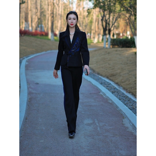 2026春季 BYGB 新款 中式 29082 民族风刺绣国风典雅套装 烟浮朝朝