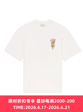 Drole De Monsieur T-shirt Cannes 法式度假风圆领短袖T恤