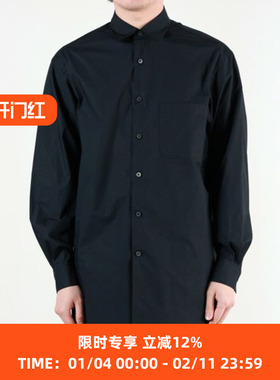 YOKE BOXY REGULAR COLLAR SHIRT 高支棉经典款衬衫