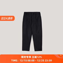 YMC COLLINS TROUSER 羊毛法兰绒男装修身长裤