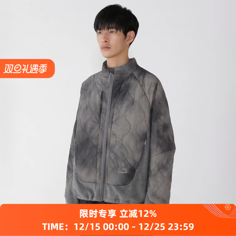 ROA x and wander Quilted Fleece Jacket 联名款夹棉外套