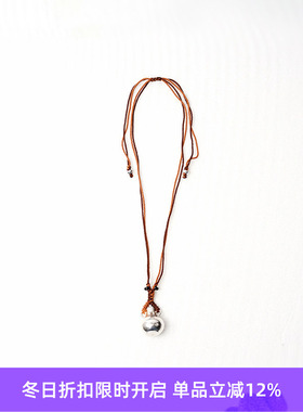 EnSage925银双耳酒壶项链