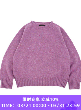 Howlin MAGIC FANTASY 女装苏格兰绵羊毛圆领毛衣