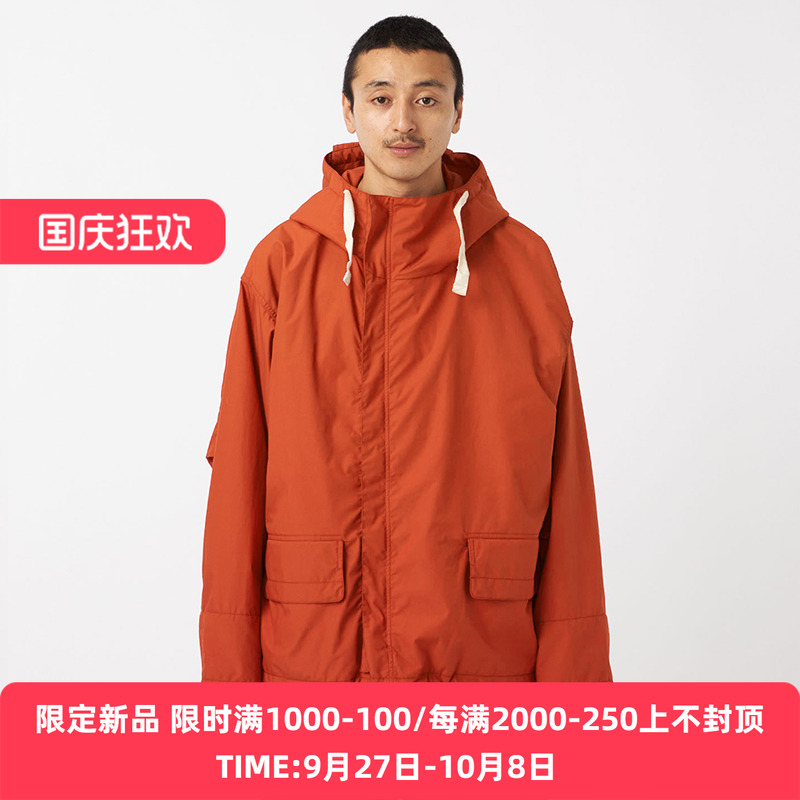 nanamica Hooded Deck Jacket 男女中性款宽松廓形连帽夹克外套