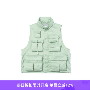 VEST PIGMENT FEATURE SOLOTEX速干轻量机能性立领马甲 DYE