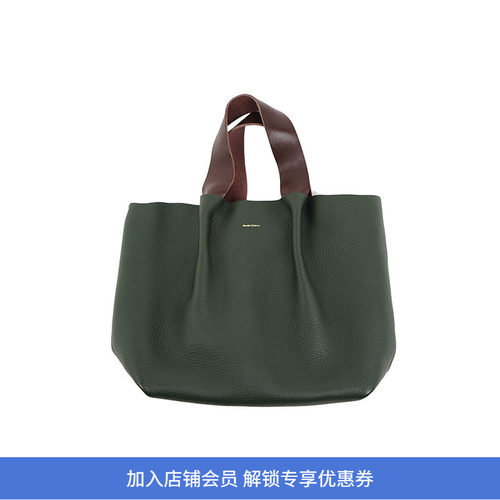 Hender Scheme piano bag medium日本职人手工制牛皮植鞣革手提包