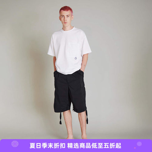 F/CE廓形工装裤大口袋短裤