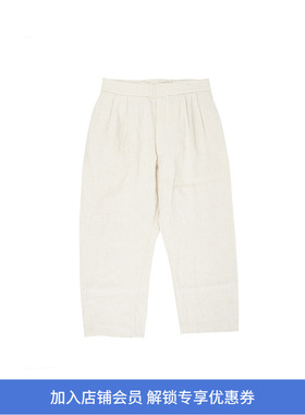 YAECA Double-Pleat Wide Pants(Man)天然汉麻双褶宽松锥形工装裤