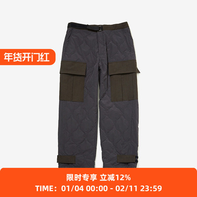 SOE起绒质感大口袋工裤