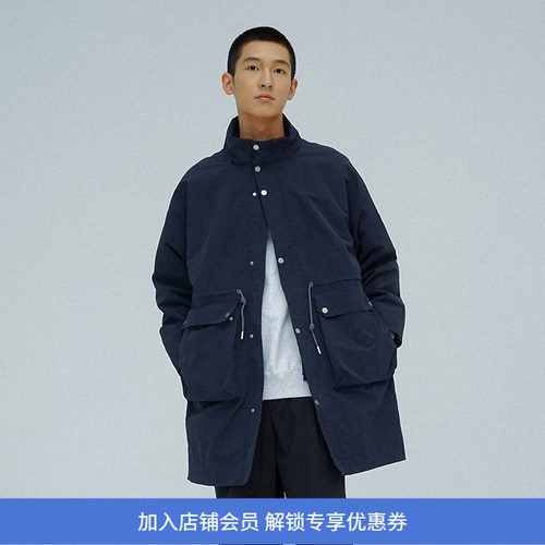 PRIMEE中长款风衣外套