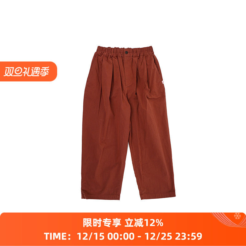 DANTON CNO_EASY PANTS 女装高密度混纺休闲裤