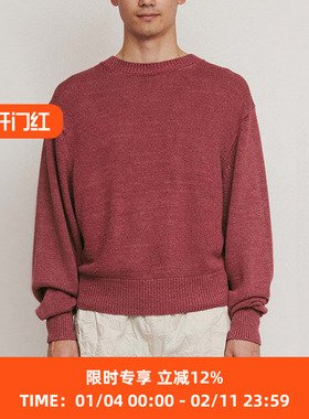 DIGAWEL Stonewashed silk sweater 天然蚕丝褪色加工套头针织衫