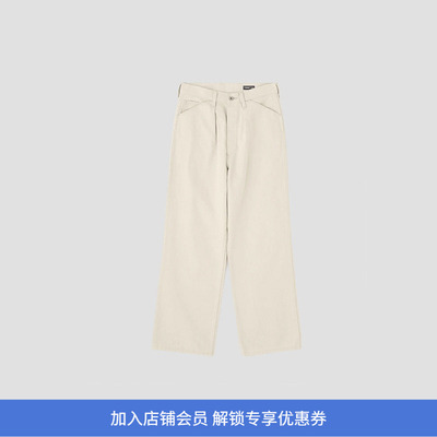 MHL CANTON NATURAL DENIM PANTS 女装工装牛仔裤