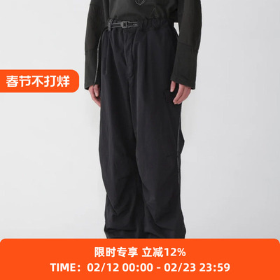 ROA x and wander Garment-dyed Pants 联名款成衣染色工装裤