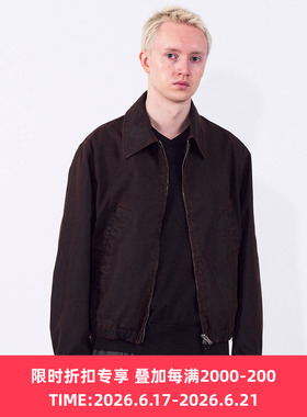 YOKE Coating Cotton Drizzler Jacket 复古水洗短夹克外套