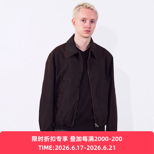 YOKE Coating Cotton Drizzler Jacket 复古水洗短夹克外套