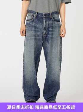 nanamica Selvage Denim Pants 复古宽松直筒水洗牛仔裤