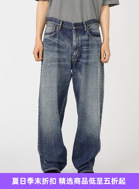 nanamica Selvage Denim Pants 复古宽松直筒水洗牛仔裤