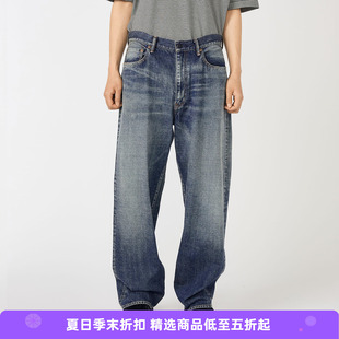 nanamica Selvage Denim Pants 复古宽松直筒水洗牛仔裤