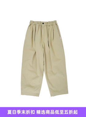 DANTON EASY PANTS 女装高密度华达呢宽松长裤