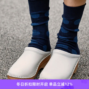 日本奈良制波点针织袜子 ROTOTO SOCKS DOT 中筒袜 PORTHOLE