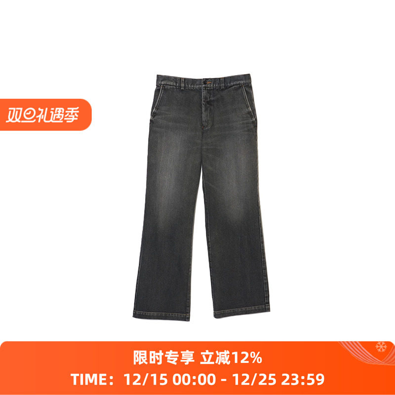 N.HOOLYWOOD立体剪裁水洗牛仔裤