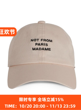 Drole De Monsieur La Casquette Slogan 法式复古经典标语棒球帽