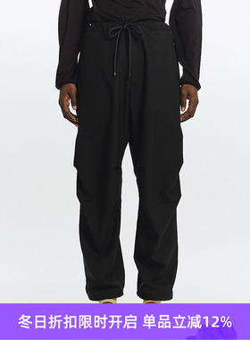 Markaware TRACK PANTS 60支羊毛立体剪裁宽松长裤