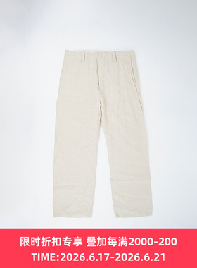 YAECA Work Pants(Man) 男装天然汉麻工装裤