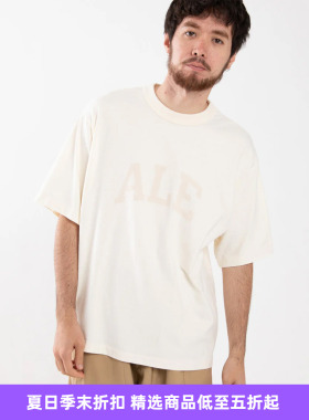 blurhms ALE-Y 88/12 Print WIDE 天竺棉复古宽松印花T恤YALE大学