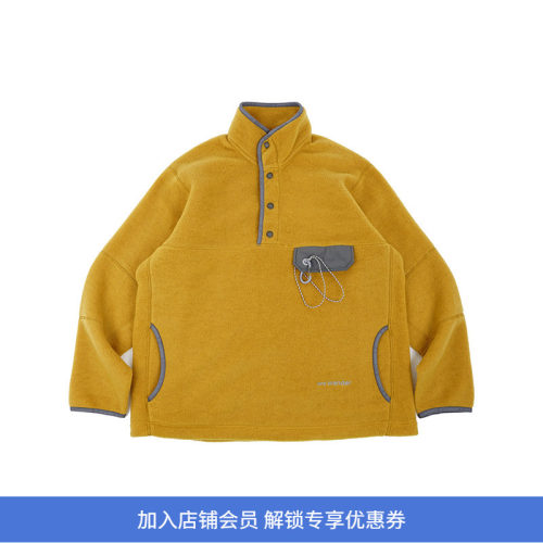 and wander wool fleece pullover 男女羊毛抓绒轻量保暖套头夹克