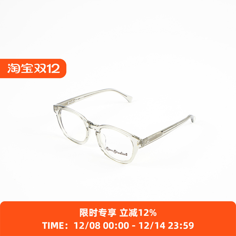 眼镜香港spec复古风平光镜