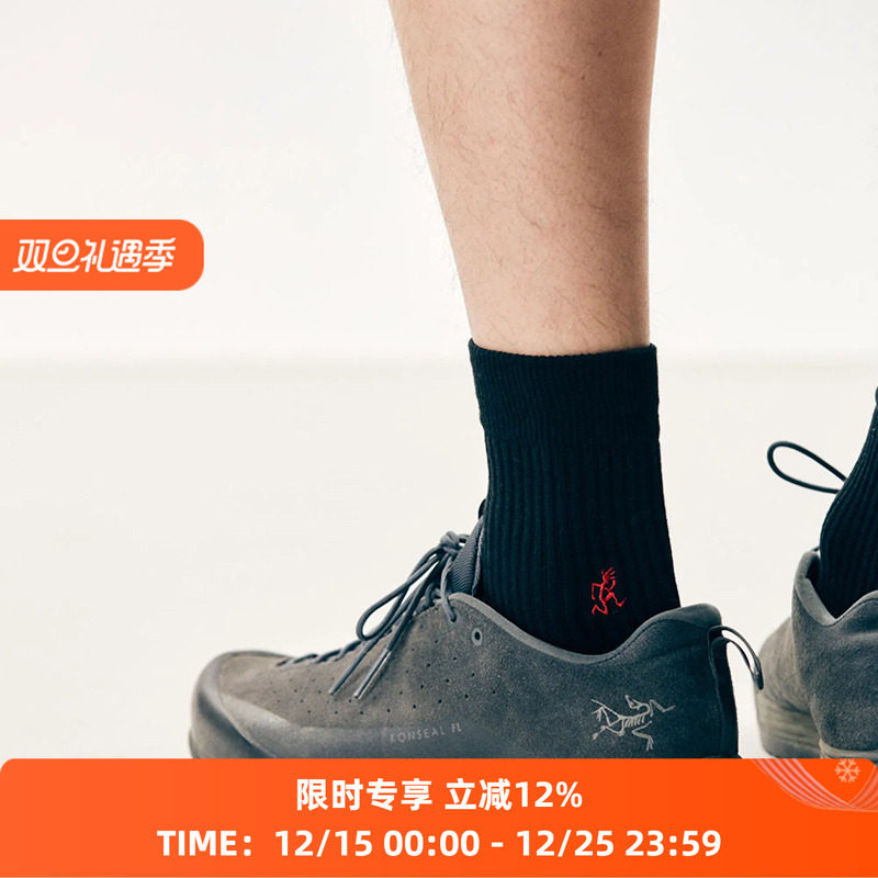 GRAMICCI BASIC CREW SOCKS 3双装袜子 中筒袜